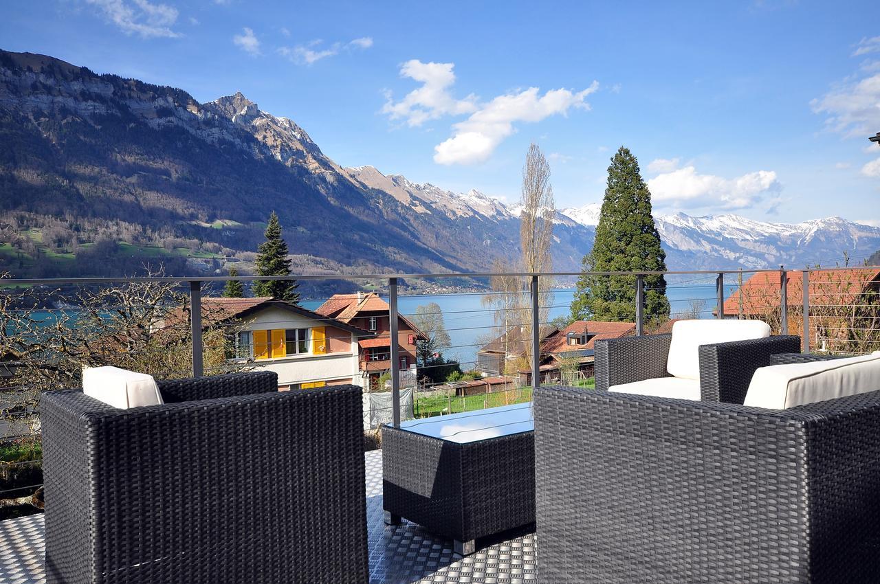Lake View Chalet Бёнинген Экстерьер фото